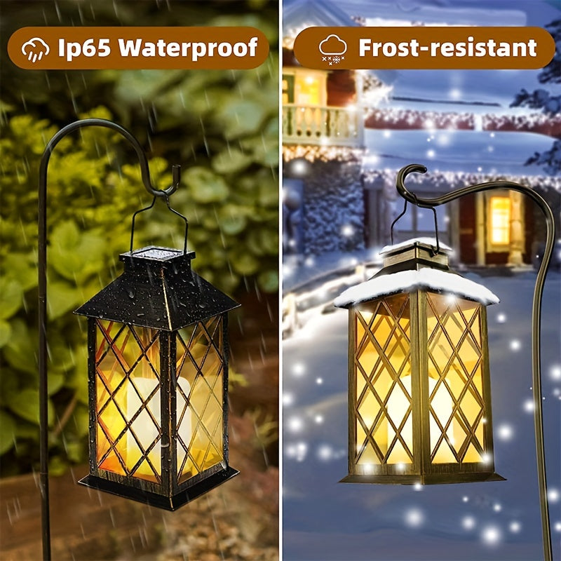 Waterproof LED Solar Powered Flameless Candle Light