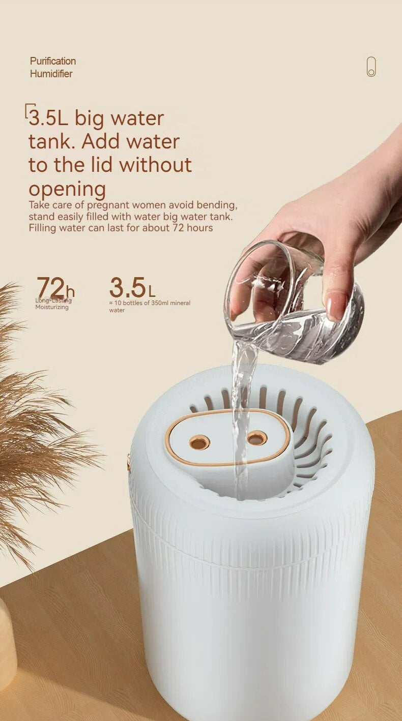 Household USB Aroma Humidifier and Air Diffuser