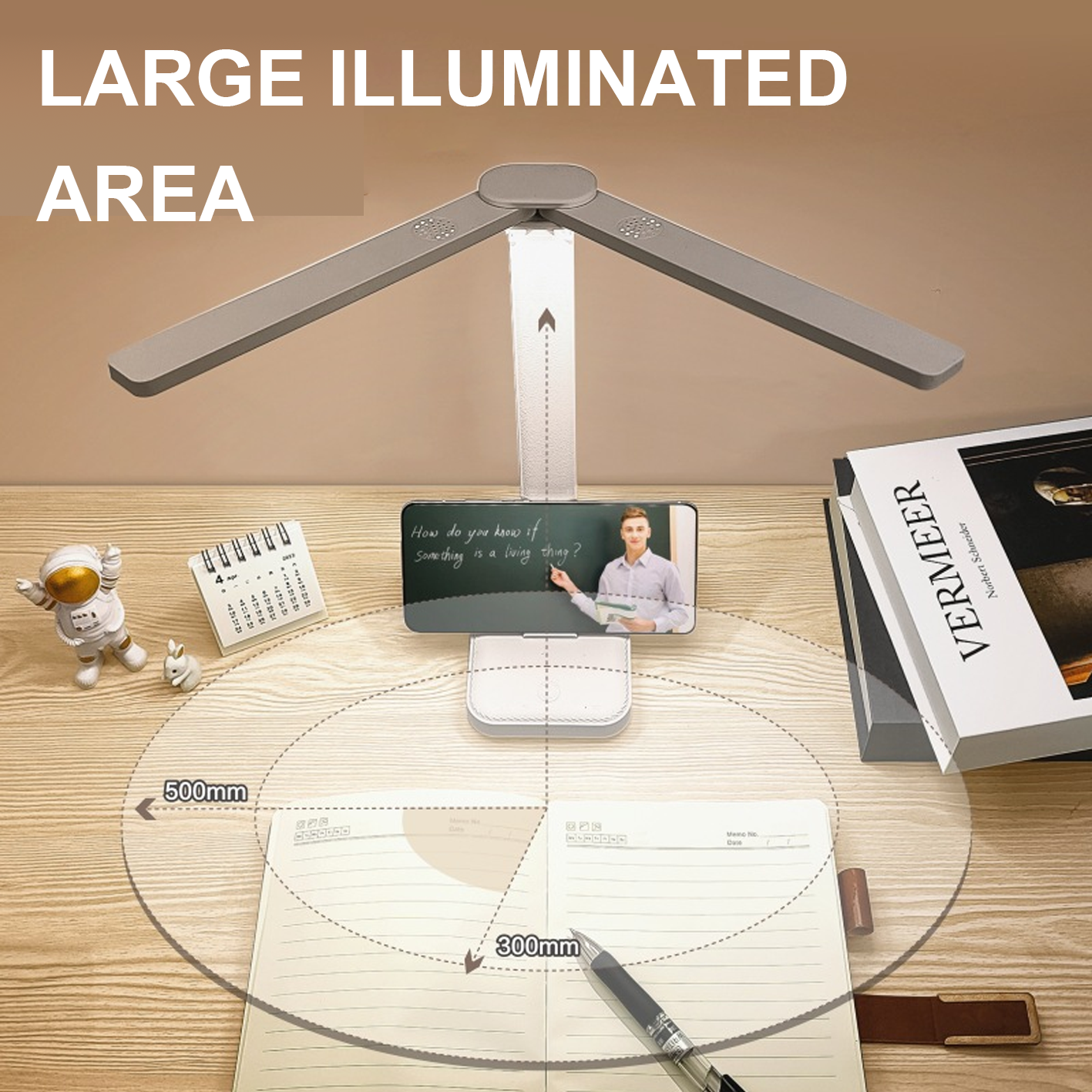 Dimmable Touch Control LED Desk Lamp for Home and Office