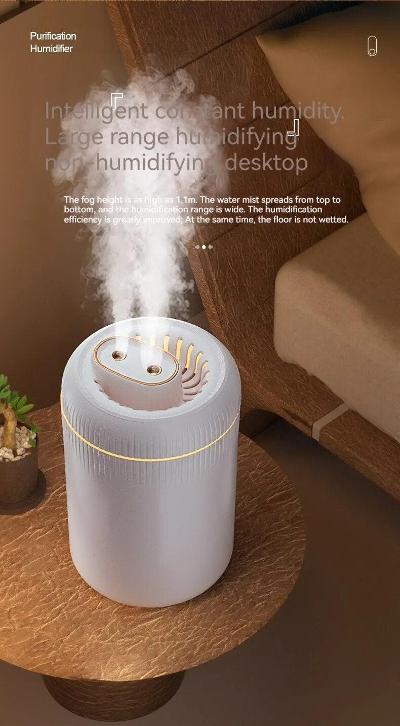 Household USB Aroma Humidifier and Air Diffuser