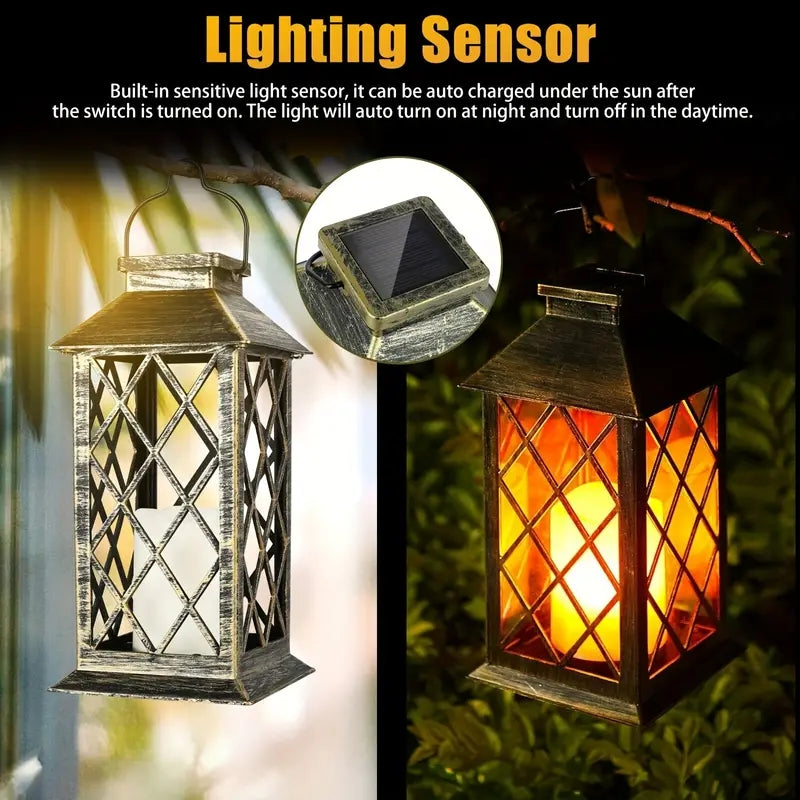 Waterproof LED Solar Powered Flameless Candle Light