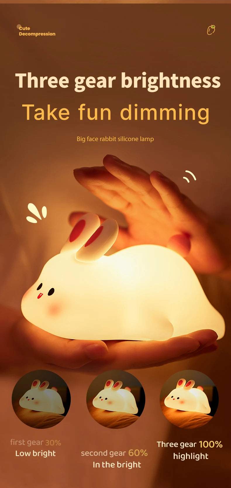 Cute LED Night Light Collection