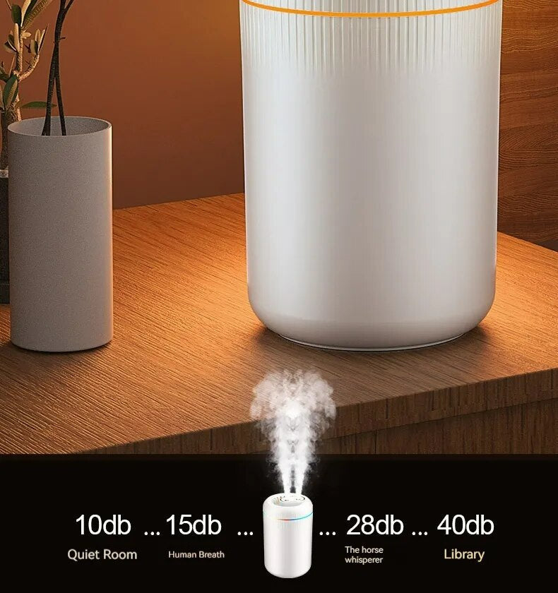 Household USB Aroma Humidifier and Air Diffuser