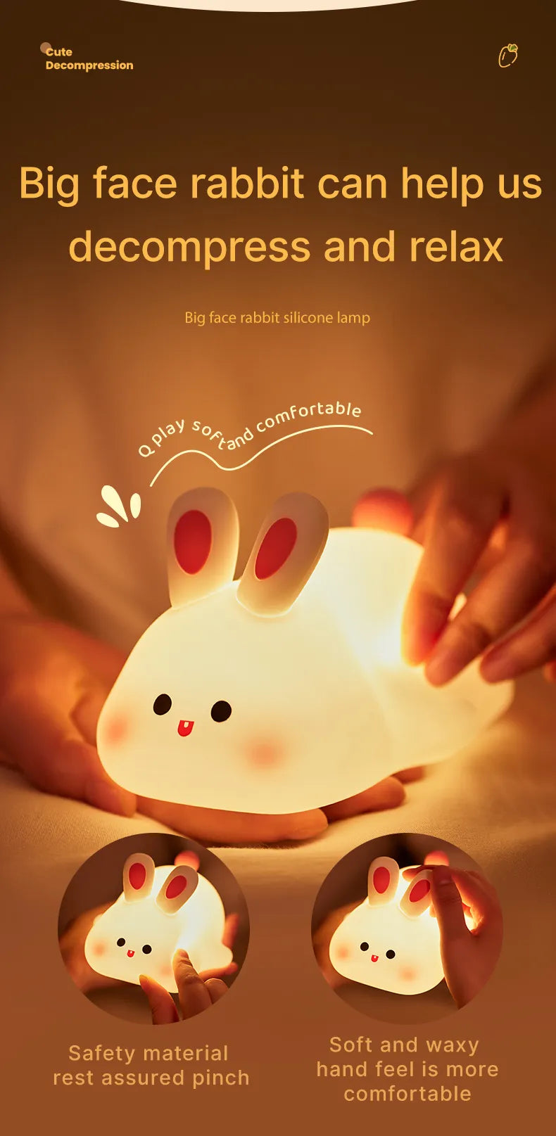 Cute LED Night Light Collection