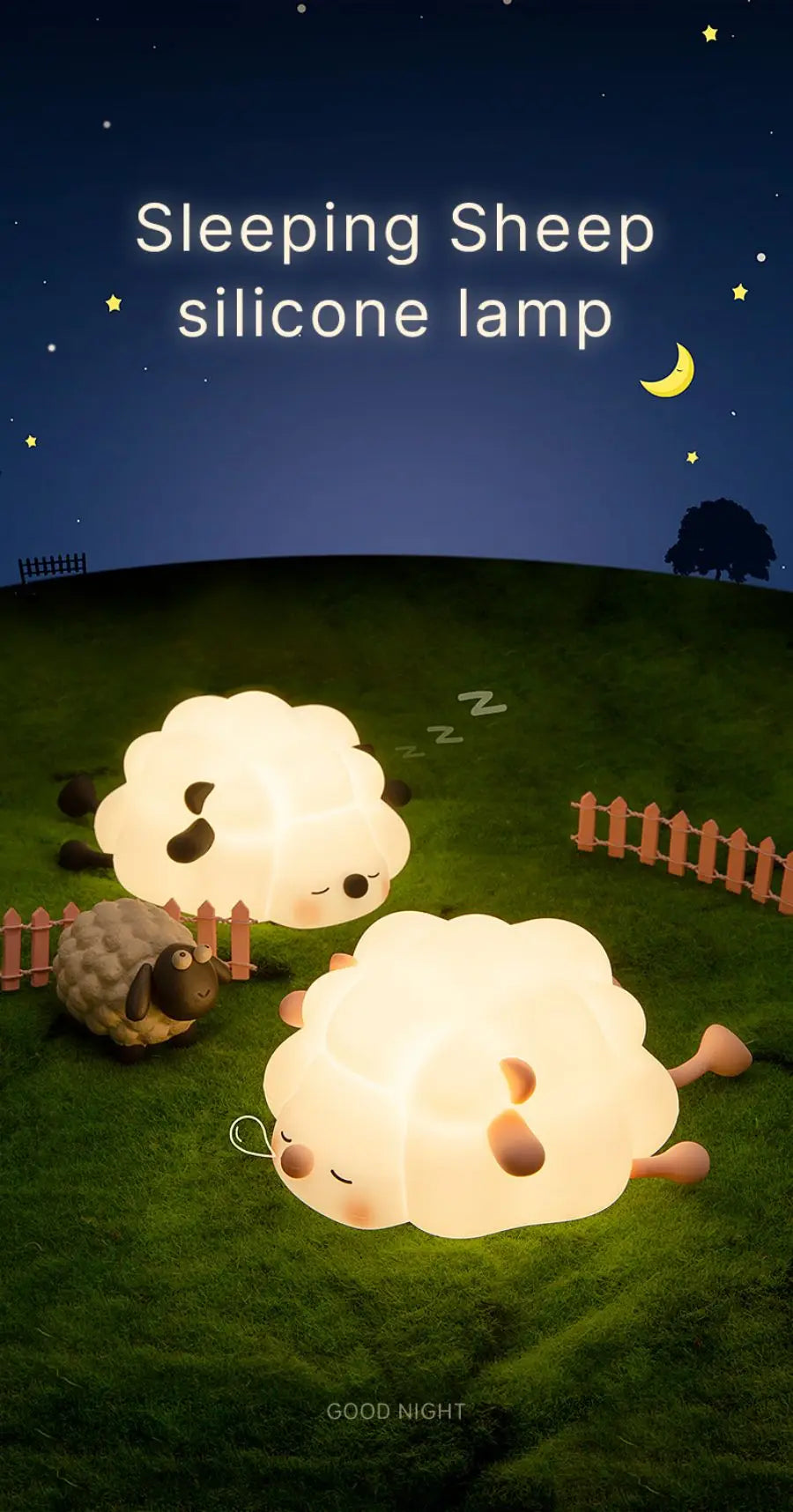 Cute LED Night Light Collection