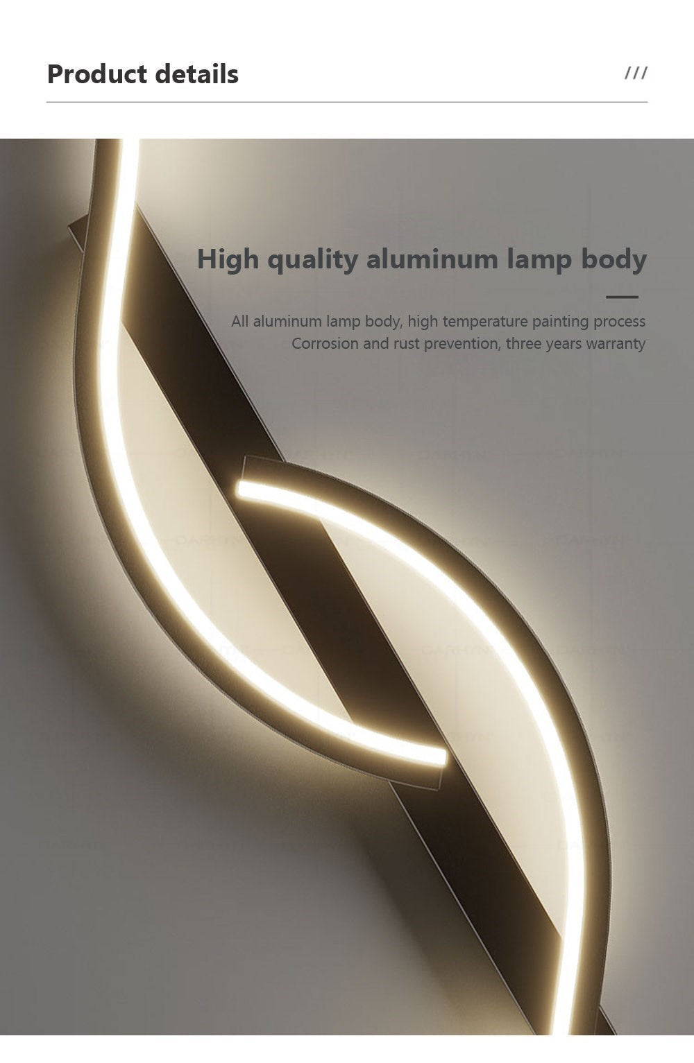 Modern LED Wall Sconce - Minimalist Long Strip Light for Bedroom, Living Room & Hallway