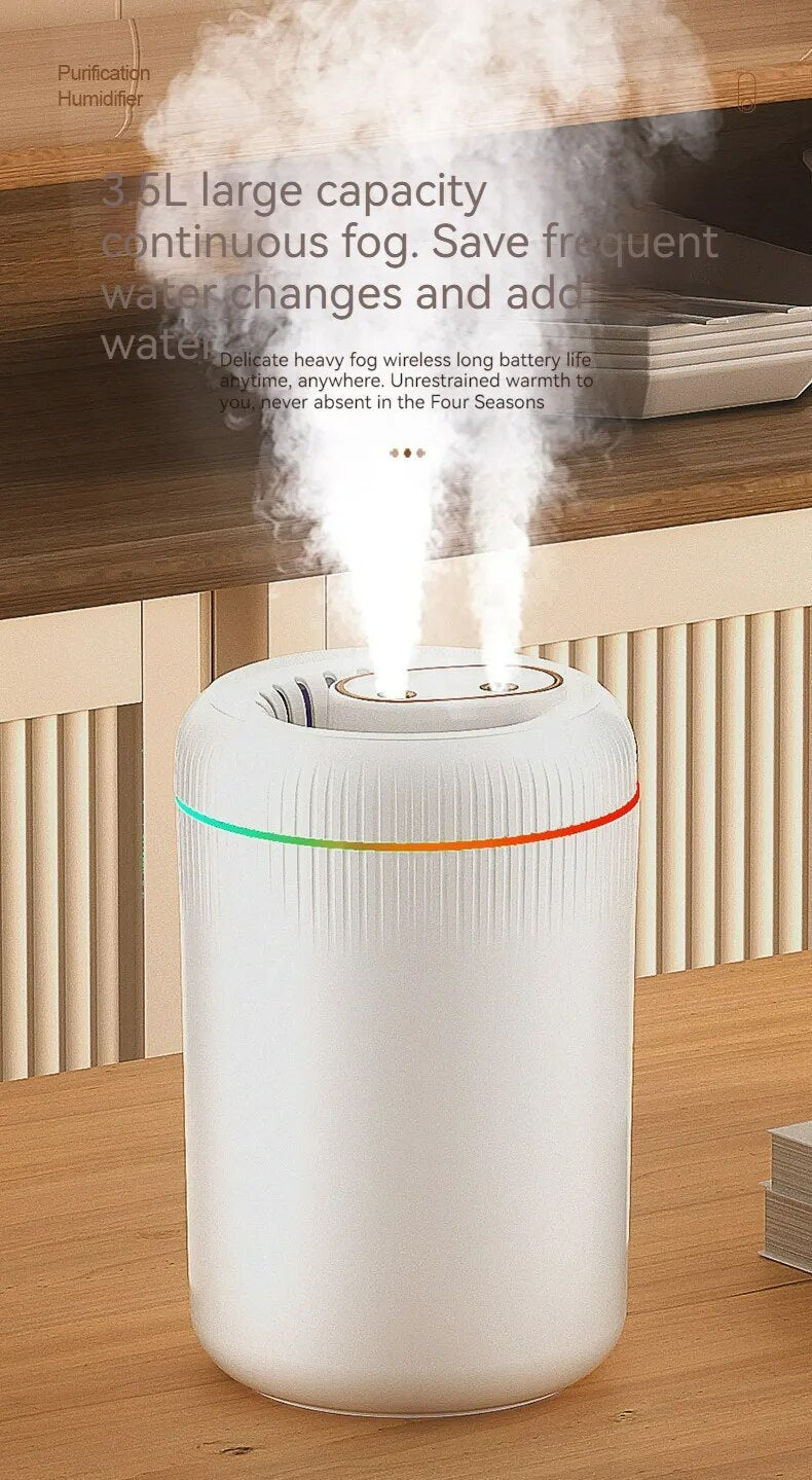 Household USB Aroma Humidifier and Air Diffuser