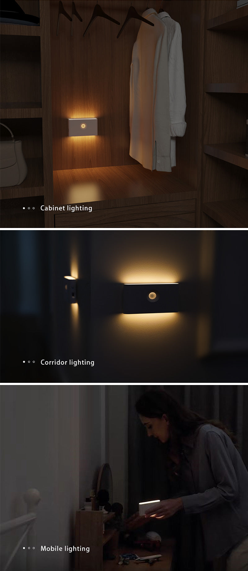 Smart Magnetic Motion-Activated LED Night Light.