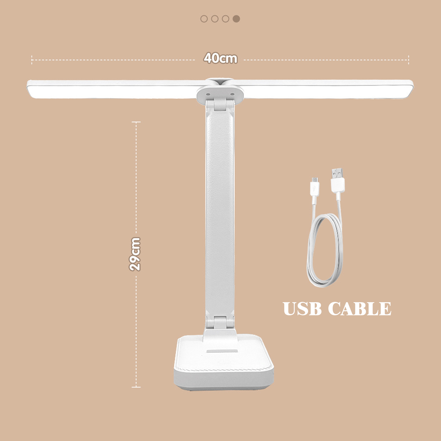 Dimmable Touch Control LED Desk Lamp for Home and Office