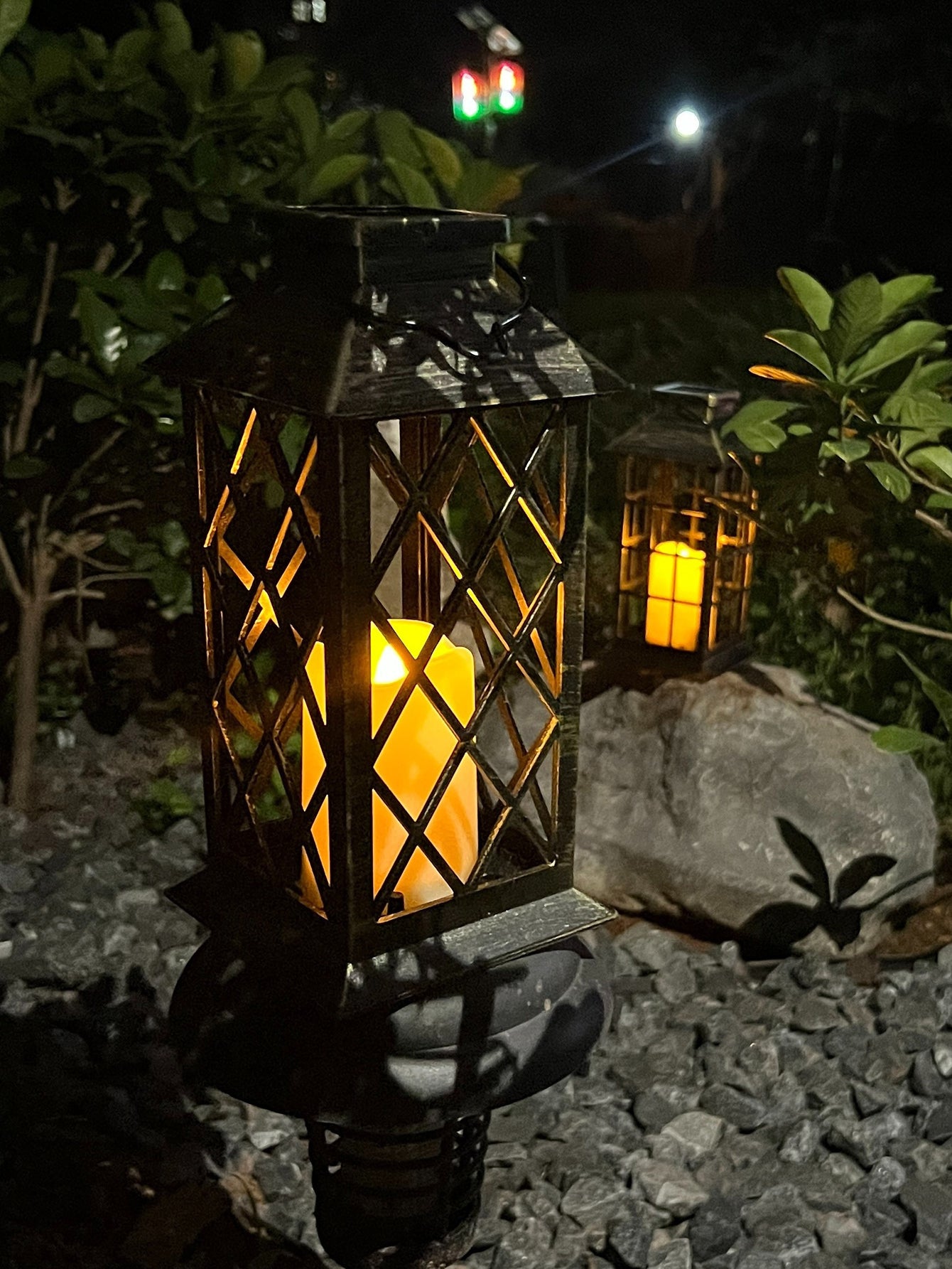 Waterproof LED Solar Powered Flameless Candle Light