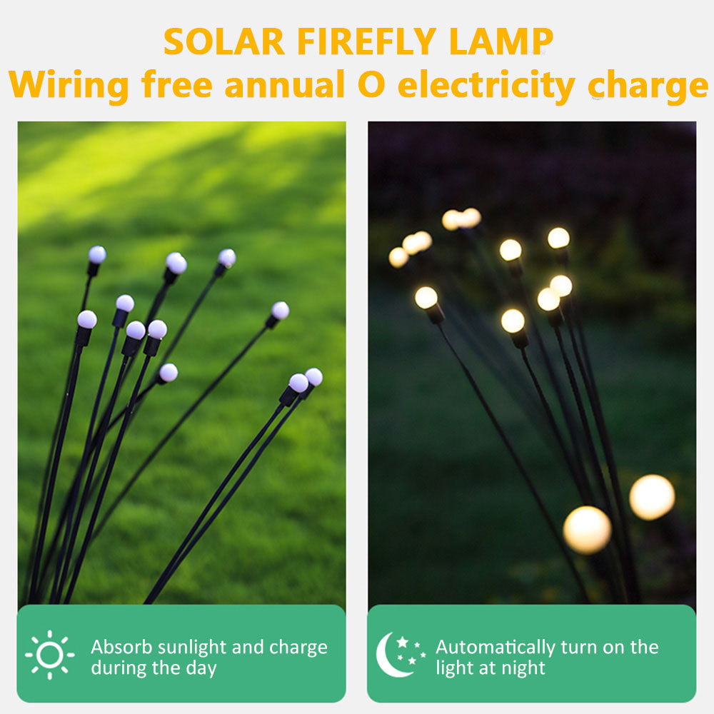 Solar Firefly Garden Lights