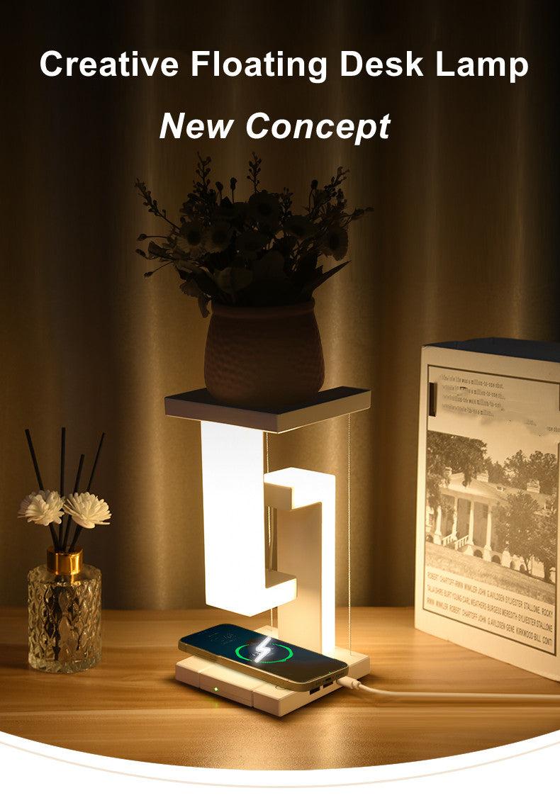 Floating Decorative Lamp with Wireless Charging