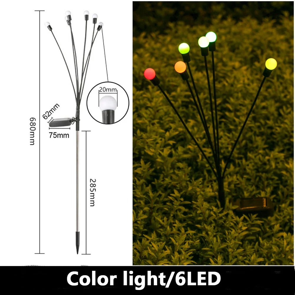 Solar Firefly Garden Lights