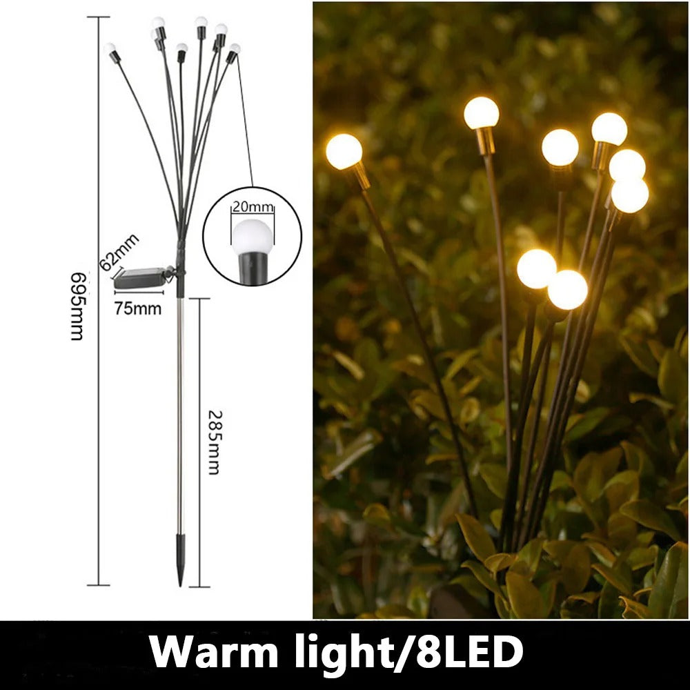 Solar Firefly Garden Lights