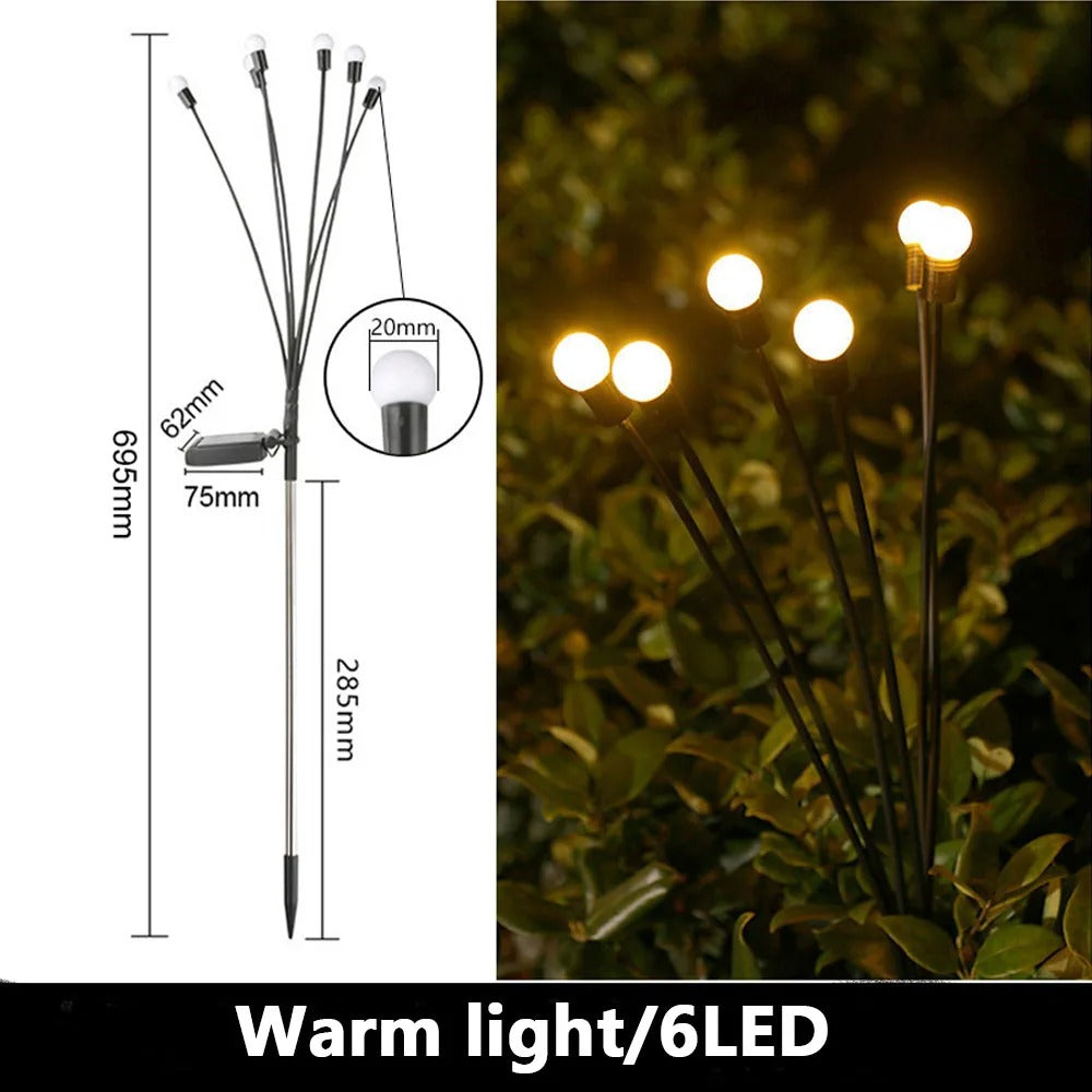 Solar Firefly Garden Lights