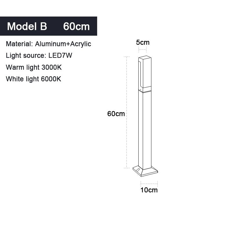 Versatile LED Landscape lighting for Gardens, Courtyard or Street