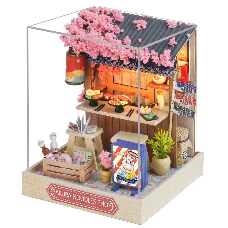 3D DIY Puzzle Dollhouse Kit with Furniture for Home Decoration