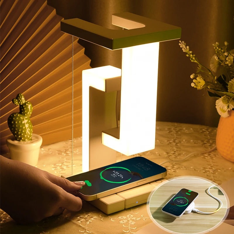 Floating Decorative Lamp with Wireless Charging