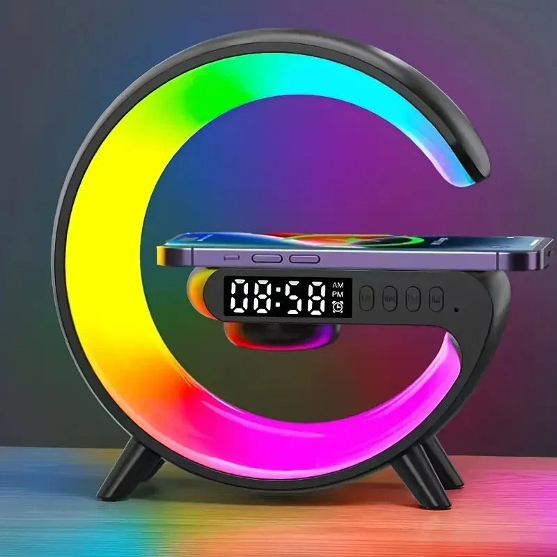 Multifunction Wireless Charging Dock with RGB light