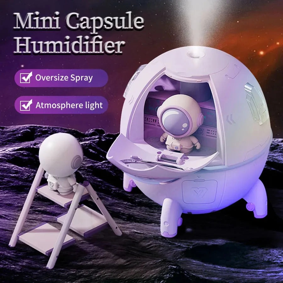 Space Capsule Air Humidifier & Night Light