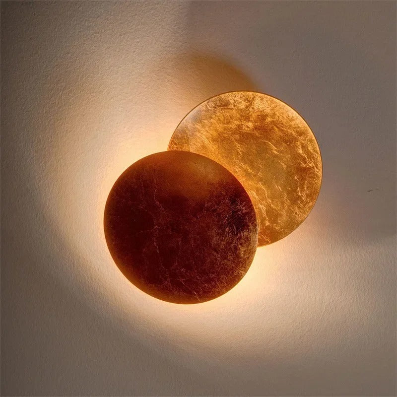 Sleek Eclipse Wall Light for Living Room or Bedroom