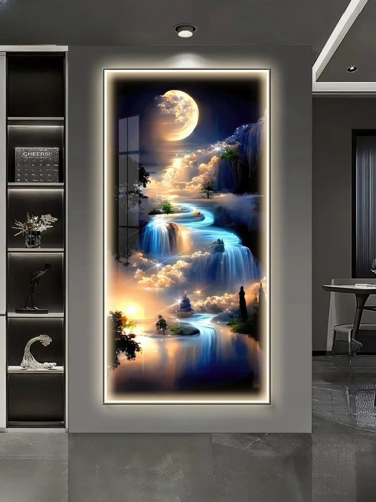 Moonlit Ocean Wall Decor Light