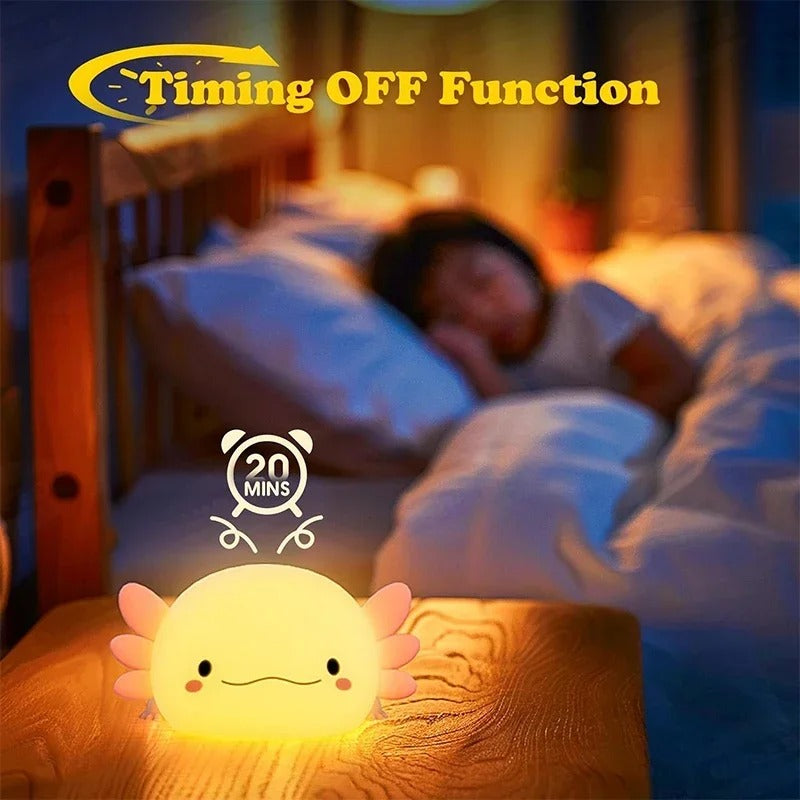 Adorable Axolotl Sleep Light