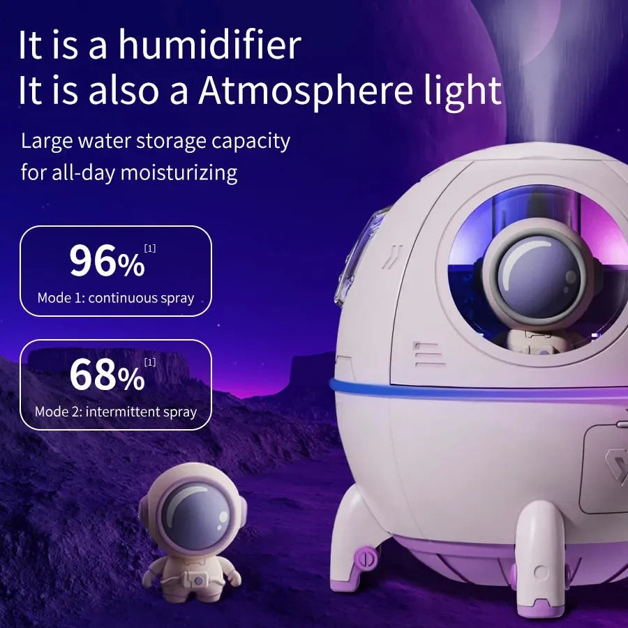 Space Capsule Air Humidifier & Night Light