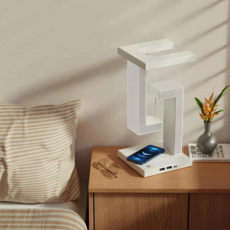 Floating Decorative Lamp with Wireless Charging