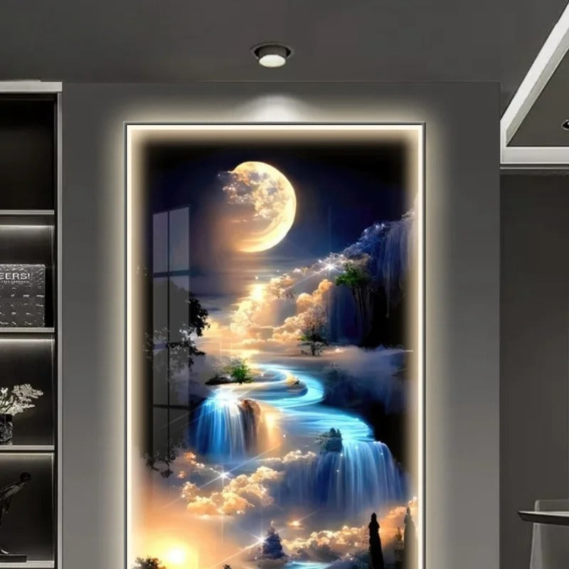 Moonlit Ocean Wall Decor Light