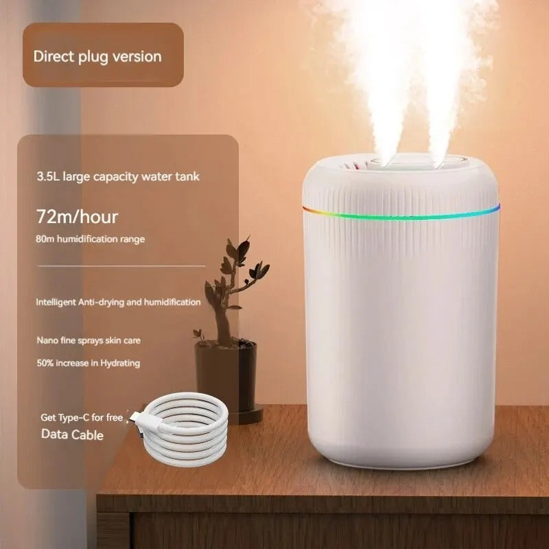 Household USB Aroma Humidifier and Air Diffuser