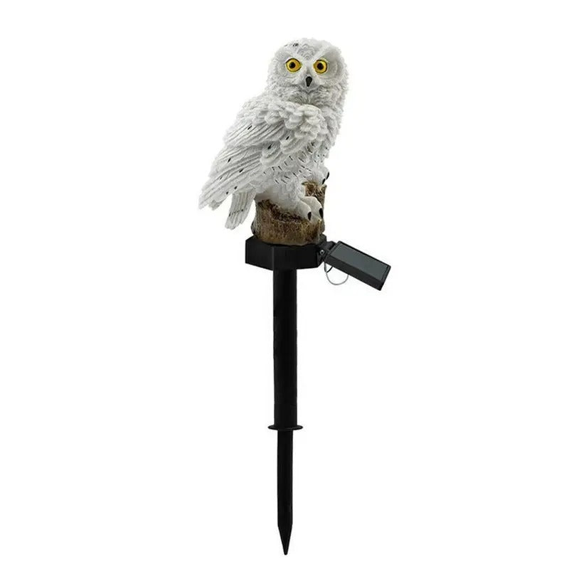 Solar Owl Garden Light - Waterproof Outdoor LED Lawn Lamp