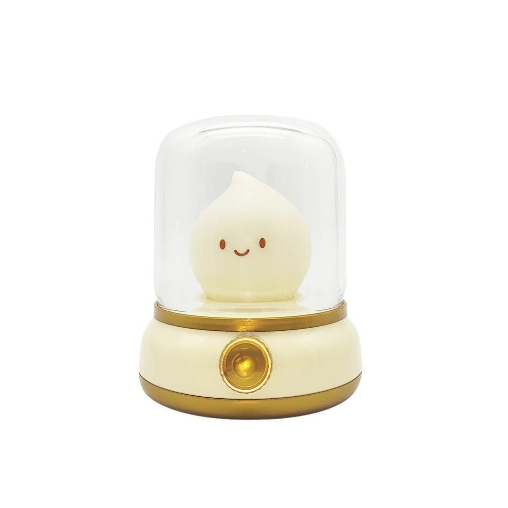 Kerosene LED Night Light - USB Rechargaeble Flameless Candle With Two Modes