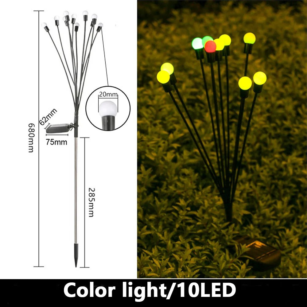 Solar Firefly Garden Lights