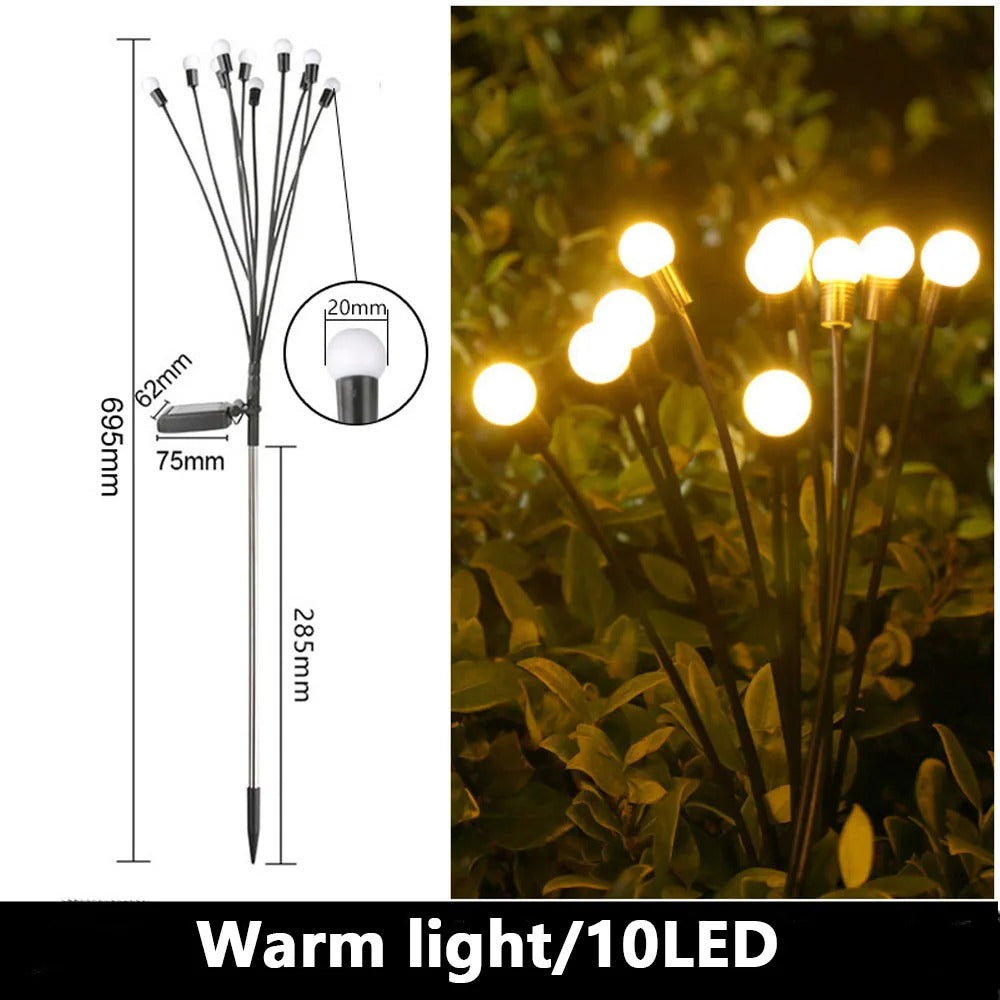 Solar Firefly Garden Lights