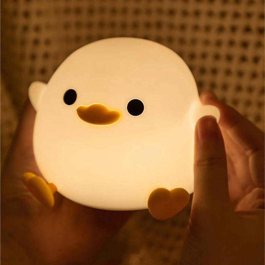 Duck Silicone Night Light - Touch & Dimmable With Timer