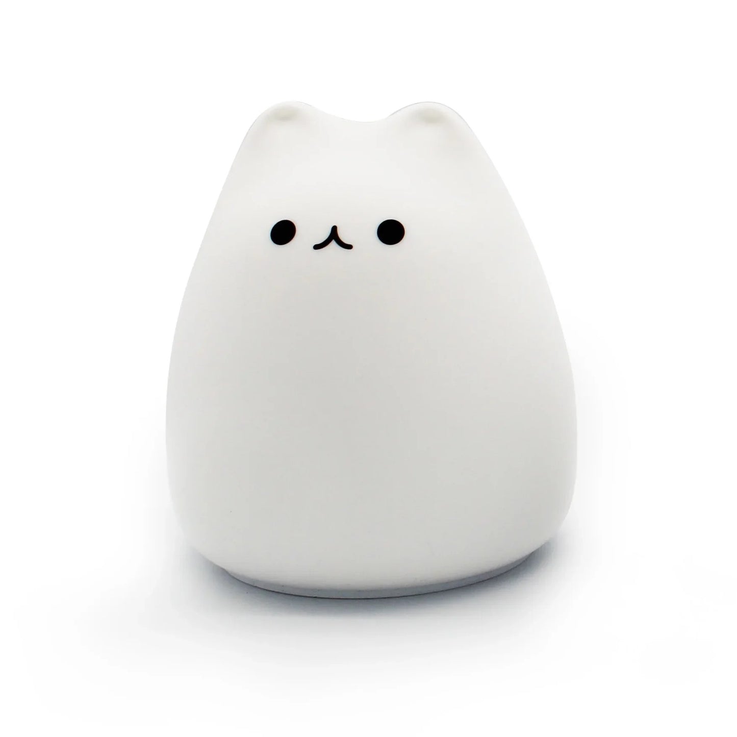 Touch-Control Colorful Cat Night Light - Soft Silicone LED lamp for Bedroom & Bedside