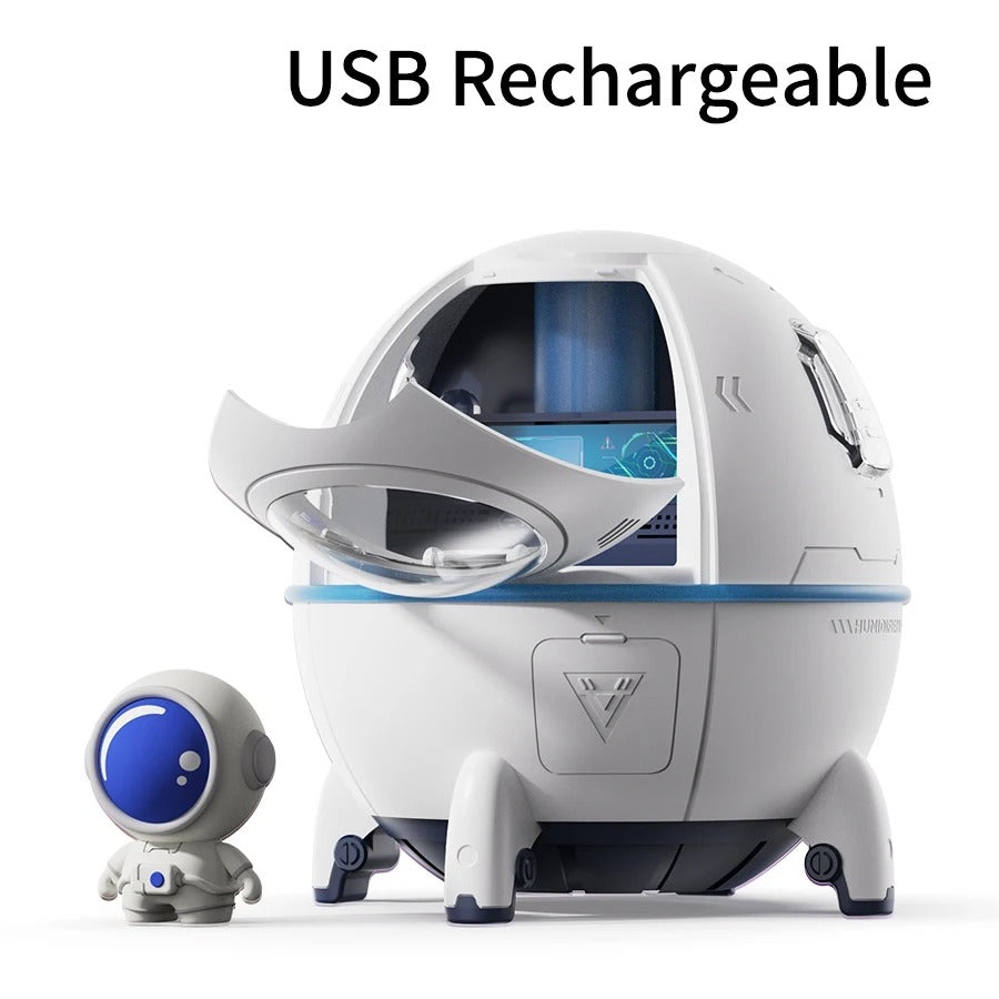 Space Capsule Air Humidifier & Night Light