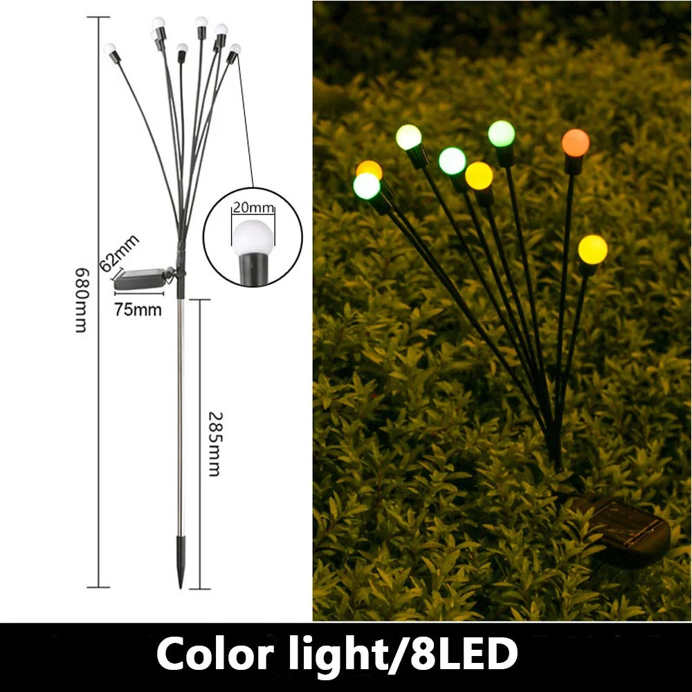 Solar Firefly Garden Lights