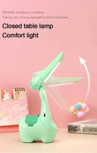 TrendoMark Alpaca LED Pen Holder Lamp – USB Rechargeable Foldable Night Light for Kids & Students