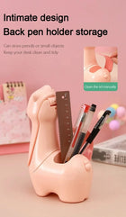 TrendoMark Alpaca LED Pen Holder Lamp – USB Rechargeable Foldable Night Light for Kids & Students