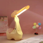 TrendoMark Alpaca LED Pen Holder Lamp – USB Rechargeable Foldable Night Light for Kids & Students