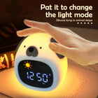 TrendoMark Capybara Touch Night Light & Alarm Clock – Nursery Sleep Lamp for Kids & Toddlers