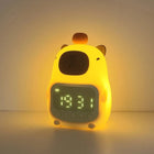 TrendoMark Capybara A Capybara Touch Night Light & Alarm Clock – Nursery Sleep Lamp for Kids & Toddlers