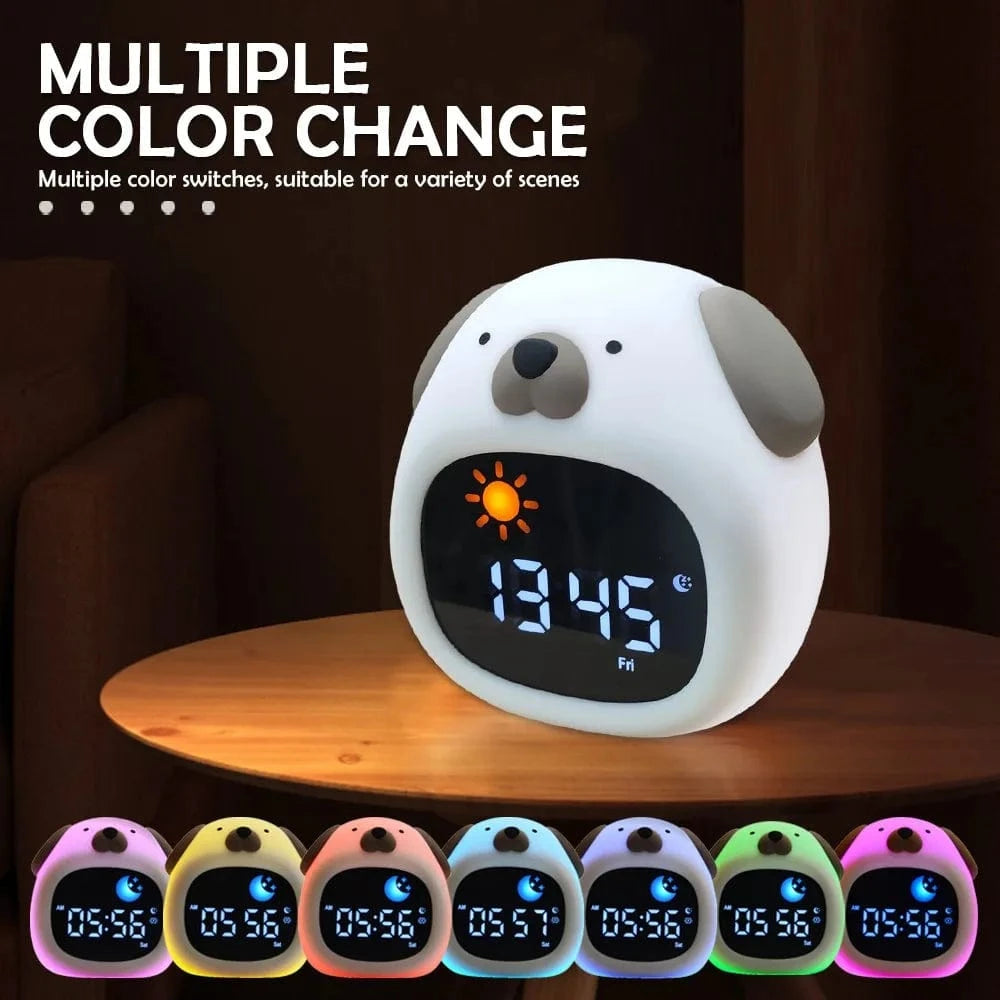 TrendoMark Capybara Touch Night Light & Alarm Clock – Nursery Sleep Lamp for Kids & Toddlers