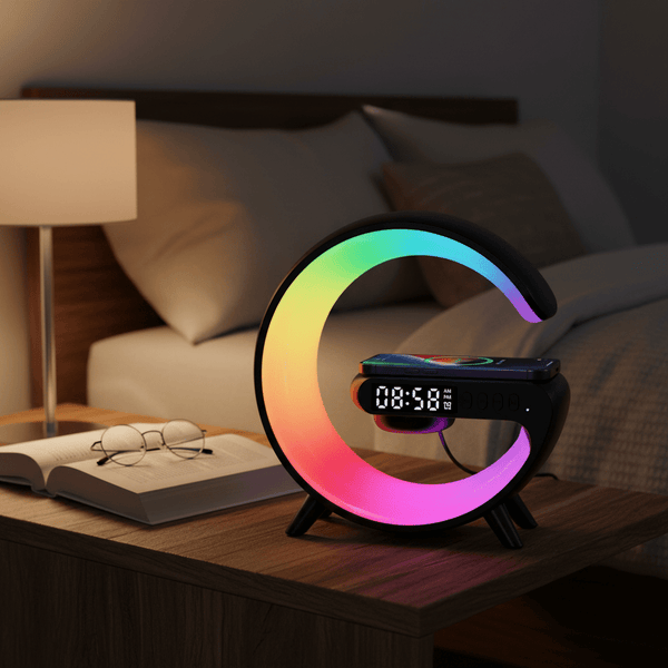 TrendoMark ChargeGlow Power Dock™ – Wireless Station with RGB Light