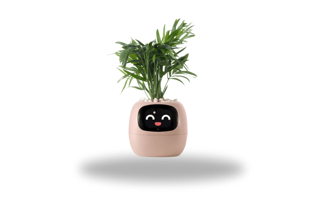 TrendoMark Light Pink IvyBot Smart Planter