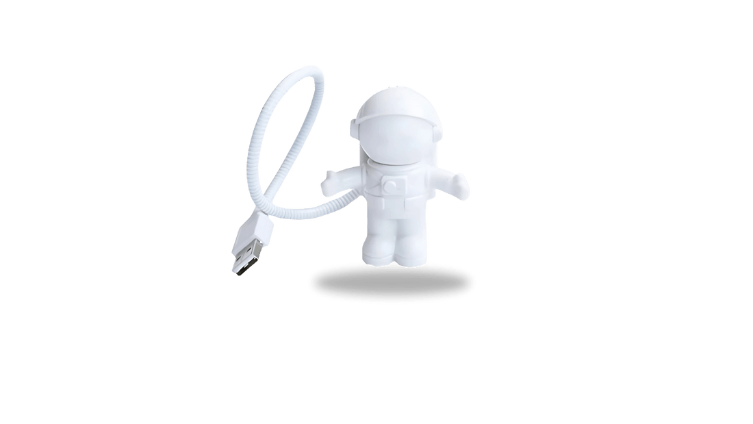 TrendoMark 01 USB Night Light Astronaut Portable LED Desk Lamp for Reading & Computer Use