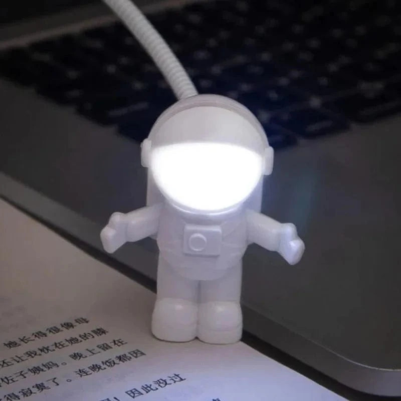 TrendoMark 01 USB Night Light Astronaut Portable LED Desk Lamp for Reading & Computer Use