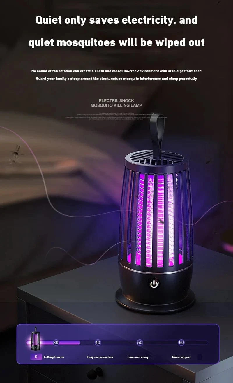 TrendoMark Xiaomi Mosquito Killer Lamp – Silent USB Bug Zapper for Indoor & Outdoor Use